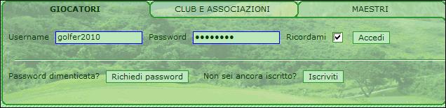 Il programma si posizionerà automaticamente sulla pagina ISCRIZIONI della Vostra Regione e nel giorno di accesso dove saranno indicati i percorsi