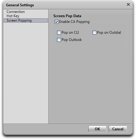 Se sono stati attivati i pop-up di one-x Call Assistant, utilizzare l'icona di one-x Call Assistant per effettuare l'accesso a one-x Portal for IP Office piuttosto che accedere attraverso il browser.