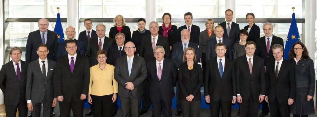 La commissione europea Collegio dei commissari Direzioni generali Collegio di 28 commissari.