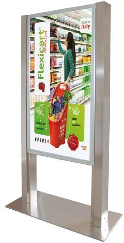 CATALOGO BIZZARRI BIFACCIALE BIFACCIALE SAGITTA bacheca espositiva da interno indoor pos display board Cod. EBA.I0.004 CARINA bacheca espositiva da interno indoor pos display board Cod.