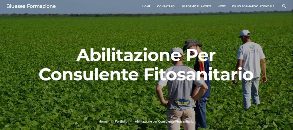 Il corso per Consulente Fitosanitario si rivolge a professionisti con