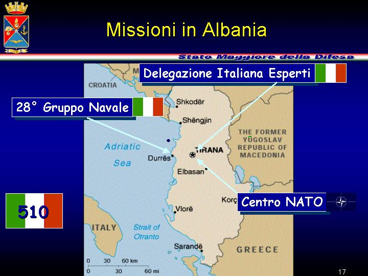 In Albania sono in atto diverse iniziative.