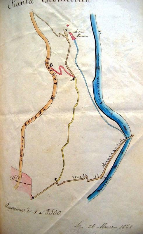 dell Ill.mo Signor Provveditore della Camera delle Comunità de 17 novembre 1815 di n. 2202: N. 15, Carini Giovanni, Pavana, mulino, 3 palmenti, Fiume Limentra, lire 10.6.