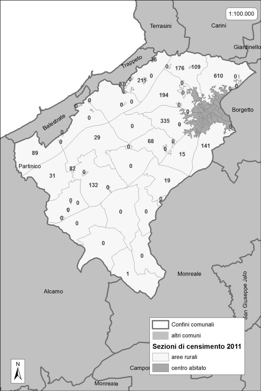 Fig. 11 - Popolazione residente nel comune di Partinico
