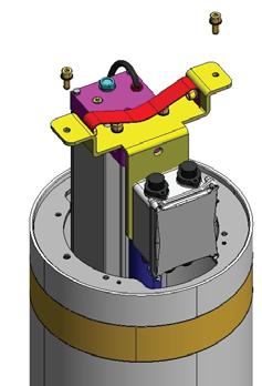 sollevare la testata superiore svitando le apposite quattro viti TAMPERTORX T30(fig. 13A rif. ) 2.