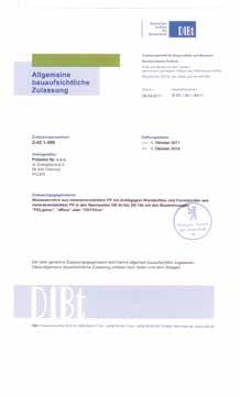 Normative e certificazioni NORMATIVE I tubi e raccordi insonorizzati dblue sono realizzati nel rispetto delle seguenti normative: EN 1451 - Sistemi di tubazioni di materia plastica per scarichi (a