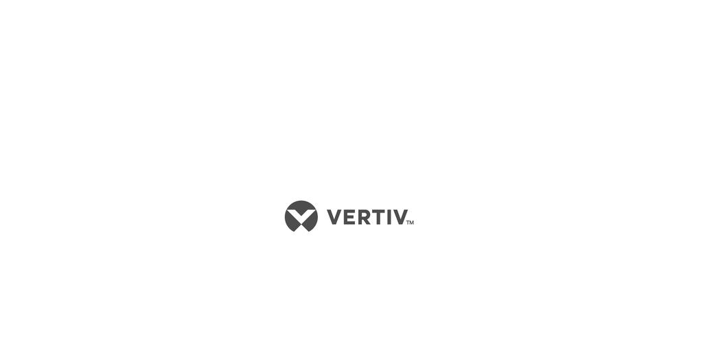 VertivCo.com Vertiv Headquarters, 1050 Dearborn Drive, Columbus, OH, 43085, USA 2018 Vertiv Corporation. Tutti i diritti riservati in tutto il mondo. Specifiche soggette a modifiche senza preavviso.