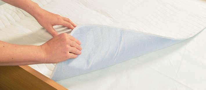 Abri-Soft lavabili Caratteristiche Soffice superficie in tessuto a maglia di poliestere che assicura un assorbimento rapido mantenendo la