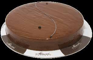 ZAIRA Mousse di cioccolato fondente con interno di nocciola, Pan di Spagna al
