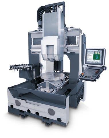 3 Highlights HSC 7 / linear + + Azionamenti lineari su tutti gli assi per la massima precisione, accelerazioni > 2 g e 90 m/min di rapido + + Lavorazione simultanea a assi con