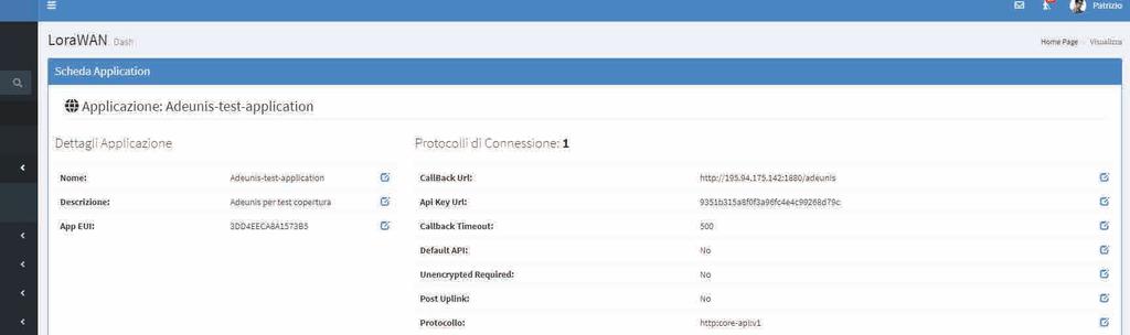 accept e request, up-down link, mic mistmatch, pre e post deduplication), vedere statistiche sui canali radio utlizzati.