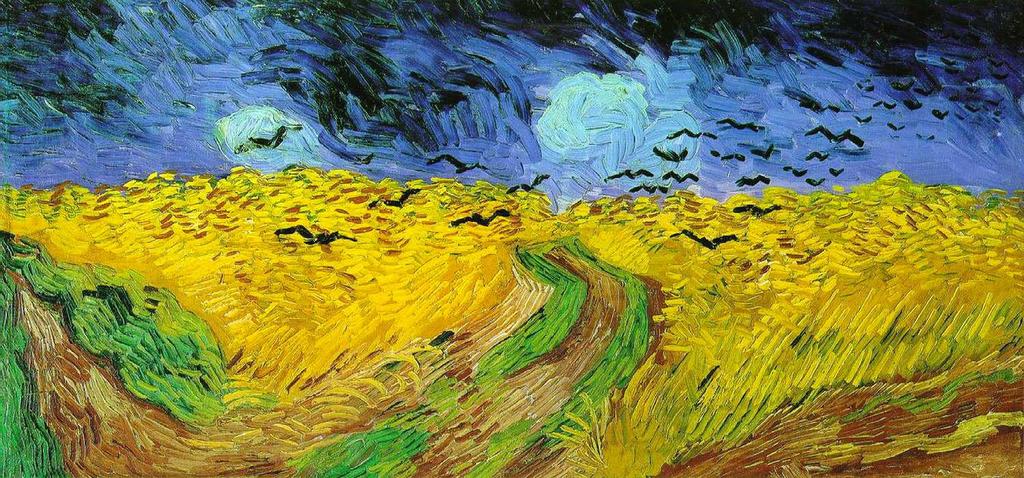 Van Gogh Campo di grano Hopper La lunga tratta Avviamento all ascolto: Estate di