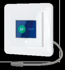 Termostati universali con temporizzatore Per diverse applicazioni di riscaldamento Questi termostati possono essere configurati come termostato a pavimento, d ambiente oppure come termostato