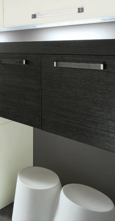 iride in grey oak - gloss white