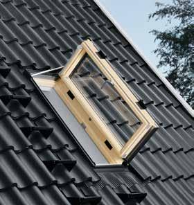 88 89 GXL/GXU - Finestra per l uscita sul tetto Finitura interna in legno o in legno rivestito di poliuretano Apertura a libro Per la misura CK06 apertura netta - 42x107 cm - area apribile utile 0,44