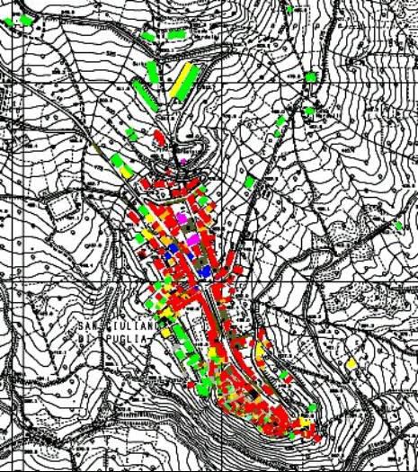 Preparazione di un GIS sul danneggiamento Analisi Statistica dei meccanismi : Correlazioni Danno- Meccanismi-Tipologie