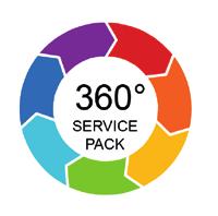 Il pacchetto 360 SERVICE PACK garantisce tempi di risposta rapidi, integrando in un unica offerta diversi tipi di prove e normative: test precompliance, test ambientali, previsioni di affidabilità,