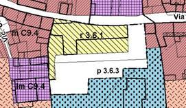 Art. 87.10 r 3.6.1 UBICAZIONE : L immobile è ubicato in via Vittorio Emanuele II ( Distretto D3 - Tav di PRGC 2f) Superficie territoriale (Mod.1) Mq. 3.360 Superficie utile lorda (Sul) max realizzabile Densita abitativa Mq.