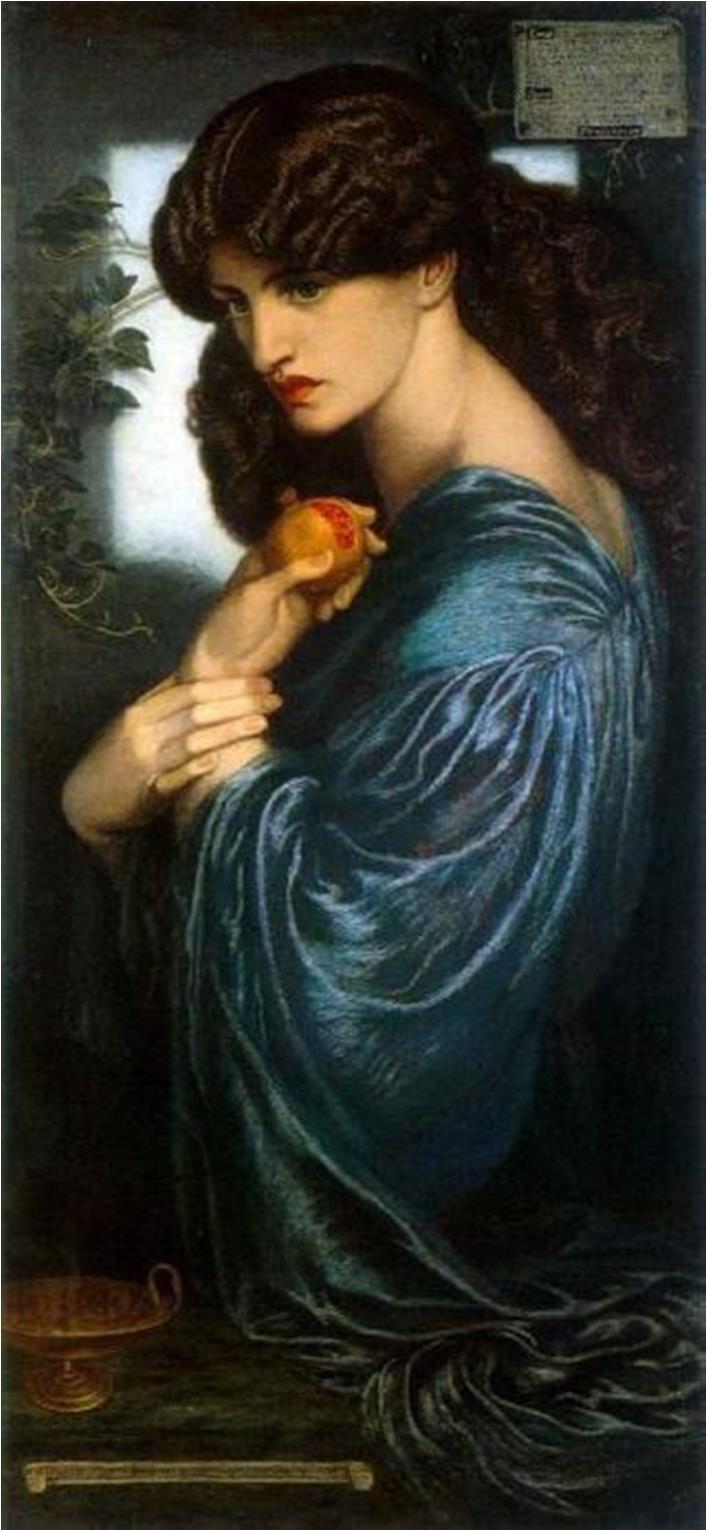 Dante Gabriele Rossetti, Persefone,