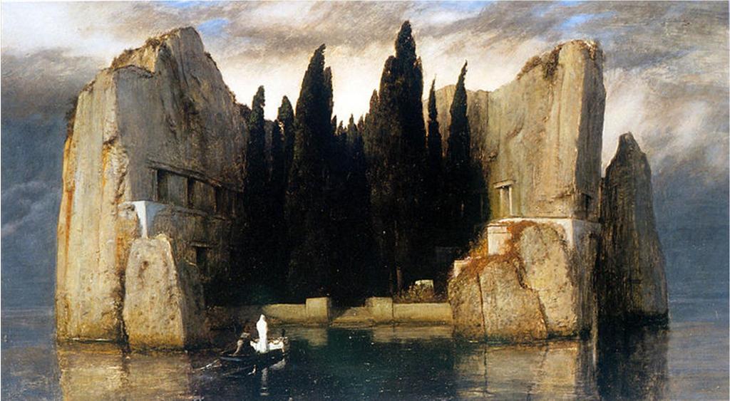 Arnold Böcklin, L'isola dei morti, terza versione