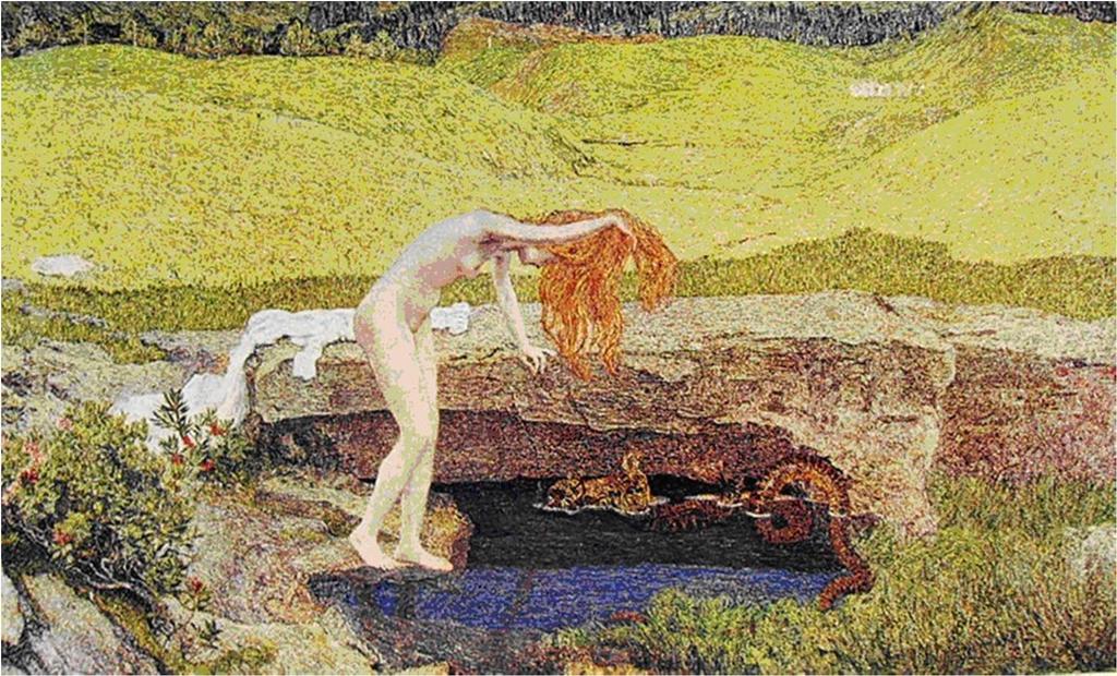 La Vanità, 1897, olio su
