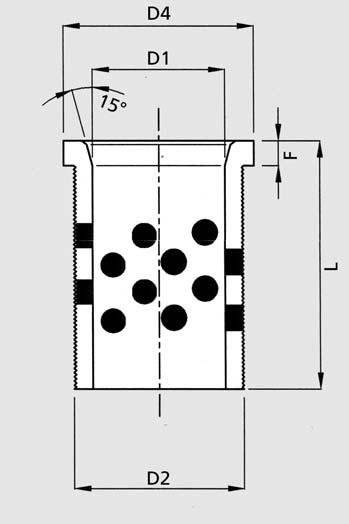 RDBG215-40x63 RDBG216 Boccola con inserimenti autolubrificanti BGVR Mabec PSAS2452128 R Mabec RDBG216 g7 D1 d8 D2 D3 D4 F H - L 0,2 PSA X34-25 35 35 40 5-40 - 32 44 44 50