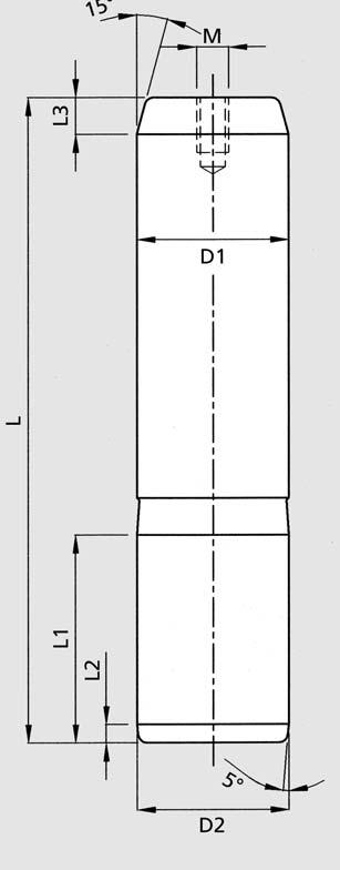 RDCO106 Colonna guida DIN 9833/Volkswagen-Audi 39D862 ±2 VW Audi D1 D2 D3 L L1 L2 L3 M RDCO106 39D 862 f6 r6 13 25 25-125 40 4 8 12 14 25 25-140 40 4 8 12 15 25 25-160 40 4 8 12 16 25 25-180 40 4 8