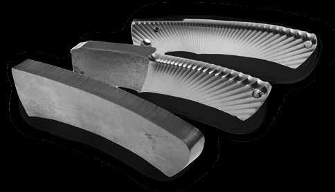 8 / Mo 1 / V 3 Titanio: 6Al4V gr 5 Il coltello viene venduto in un elegante tubo di Plexiglass che