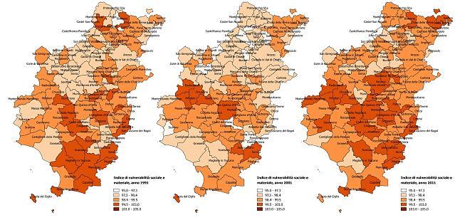 grado di affollamento abitazioni) che materiale (livelli di disoccupazione all interno dei nuclei familiari).