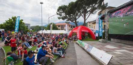 Domenica 17 giugno 13:00 / 20:00 Apertura villaggio Immergiti nell atmosfera dei mondiali.