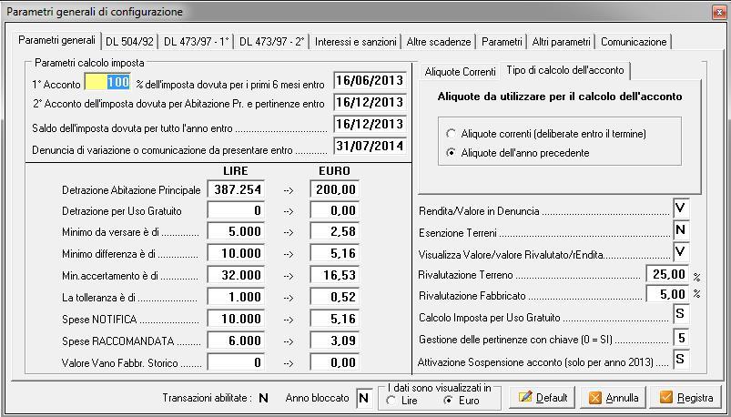 AGGIORNAMENTO GTIWIN rel. 2013.05.23 NOVITA SOFTWARE TRIBUTI 1. AGGIORNAMENTO SOFTWARE I.Mu. 2. AGGIORNAMENTO SOFTWARE TA.R.E.S. 3.