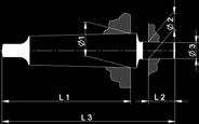 22 La precisione innanzitutto 23 CODOLI per mandrini portapunte Codoli conici: DIN-238 e JACOBS Codoli filettati: UNF Il codolo è un elemento di fissaggio intermedio tra il mandrino (tipo CKS, SP o