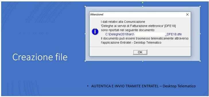 Software per l invio massivo: compilazione Il file va comunque