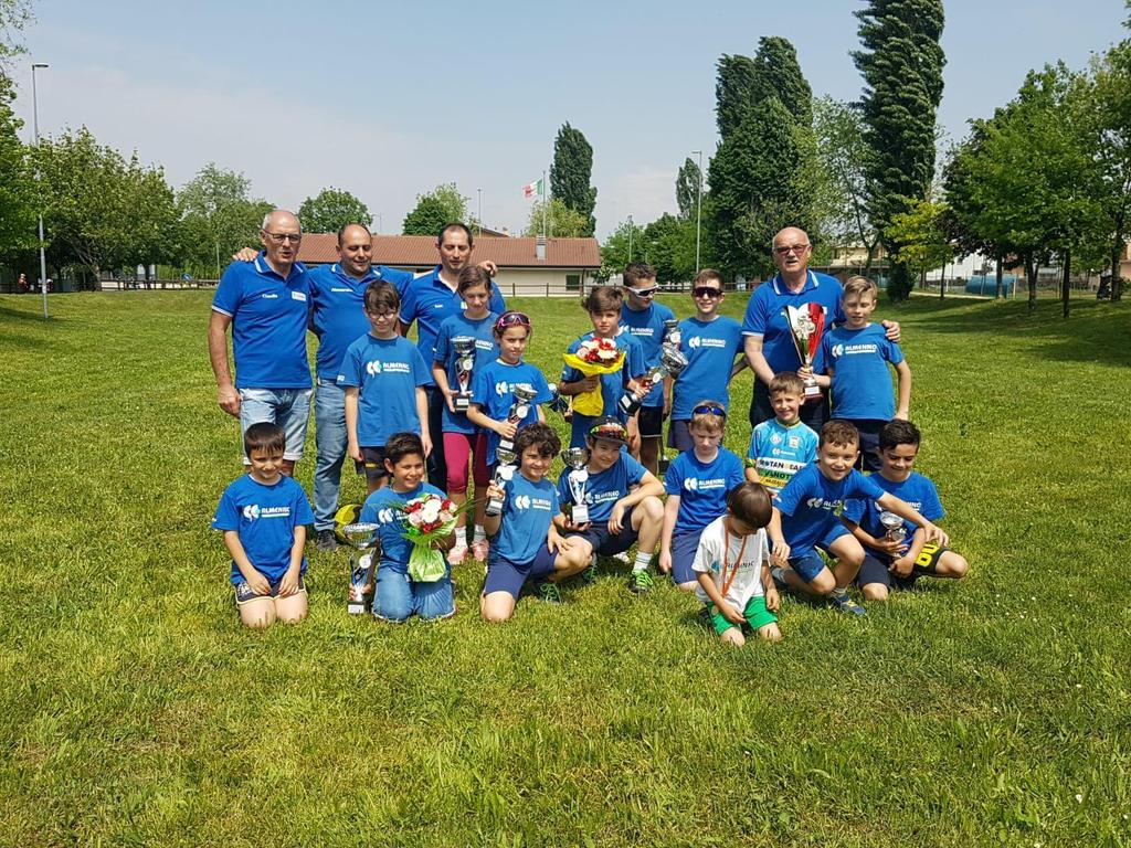 Giovanissimi, sfilza di vittorie Come dicevamo in apertura, hanno iniziato alla grande anche i ragazzi più giovani, quelli della categoria Giovanissimi (7-12 anni).