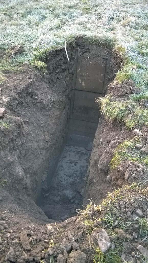 Al fondo di tutti gli scavi il livello delle acque si è stabilizzato,