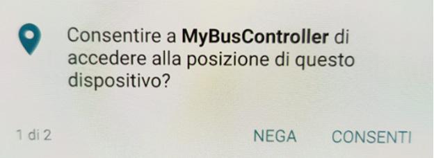 02 Installazione 9 // 40 COME INSTALLARE L APP MYBUS FAMILY Al termine dell installazione, comparirà il