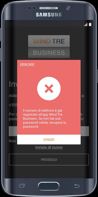 La password in uso viene annullata e sostituita da quella che l utente riceve via SMS/email.