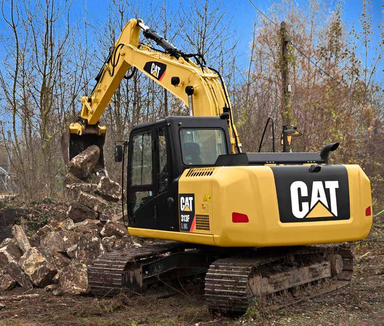 Leverismi duraturi Ideale per lavori a distanze ravvicinate e con sbraccio Costruito per durare Tutti i bracci e gli avambracci Cat sono realizzati con rinforzi interni a garanzia di una maggiore