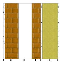 Pag 5 di 38 CARATTERISTICHE TERMICHE E IGROMETRICHE DEI COMPONENTI OPACHI secondo UNI TS 11300-1 - UNI EN ISO 6946 - UNI EN ISO 13370 Descrizione della struttura: Nuovo muro 1-isolato Codice: M3