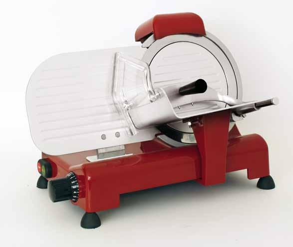 Carriage stroke mm 255 Peso - Weight Kg 14 Dimensioni scatola - Packaging dimensions cm 48 x 53 x 39 m 3 0,1 480 mod. RED Cast aluminium structure lacquered base.