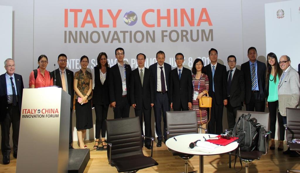 Italy-China Innovation Forum Special Edition in occasione del China Day a Expo: Milano, 8 Giugno: Focus sull agroalimentare, con le eccellenze