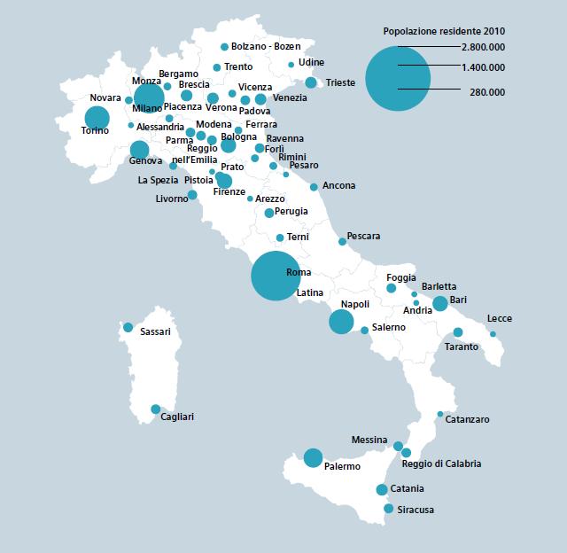 Alcune regole generali L'informazione grafica, specialmente in cartografia, si basa su alcune regole che vanno rispettate nella costruzione della