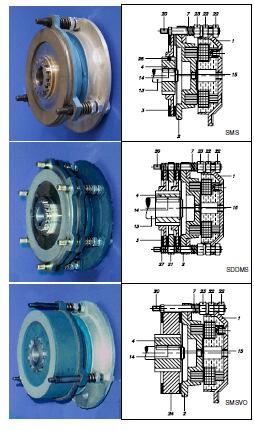 (OPTIONAL) 6 Protezione + O ring(optional) 7 Molle di spinta 8 V ring(optional) 9 Tubetto di guida 10 Vite di fissaggio 11 Dado di bloccaggio 12 Vite di regolazione momento frenante (OPTIONAL) 13