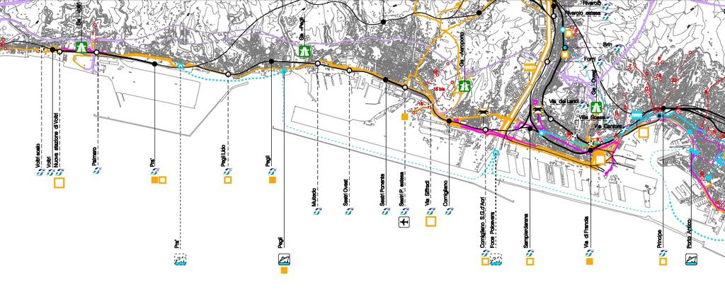 Le proposte per il dopo Morandi Un nuovo piano della mobilità e delle infrastrutture di trasporto deve basarsi su due principi base: a) la riduzione del traffico veicolare b) l allontanamento del