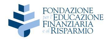 ssa Daniela Beltrame - la Fondazione per l Educazione Finanziaria e al Risparmio, nella persona del Direttore Generale Dott.