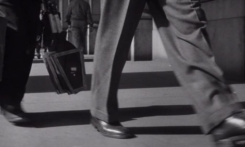 Montaggio alternato L'altro uomo (Strangers on a Train), Alfred Hitchcock 1951.