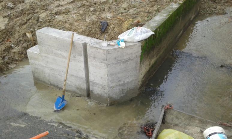 ROGGIA SCHIESARA BASSA, adeguamento del manufatto di