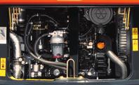 motore, combinato con il nuovo sistema idraulico, aumenta la potenza e l efficienza operativa.