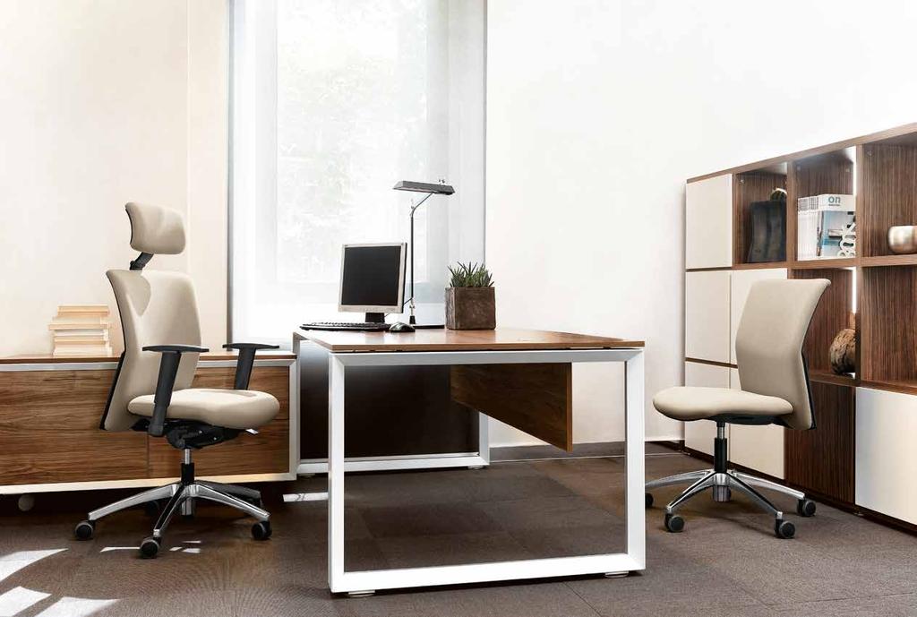 MOREA COMFORT standard swivel chair CMSVX CMSFX CMSZX Poltroncina operativa imbottita, con o senza poggiatesta, schienale classico o con aggancio al bracciolo.