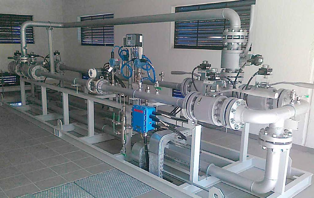 Metering Flow metering can be performed downstream of the filtration system, known as variable pressure and temperature metering (metering from the pipeline), or else downstream of the regulating